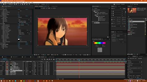 Diffuse Filter After Effects Techniques Tutorial Anime Ae