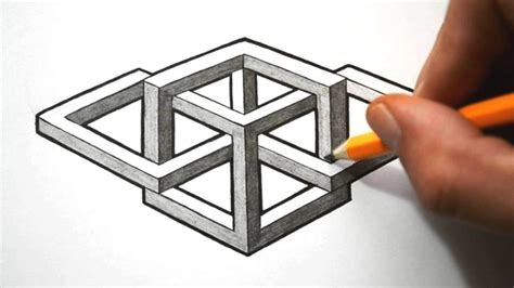 3d Shapes Drawing At Getdrawings Free Download