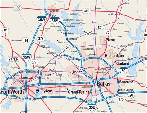 Home / blog / how to sell a tenant occupied property in the dfw metroplex. Map of DFW Metroplex - Map DFW Metroplex (Texas - USA)