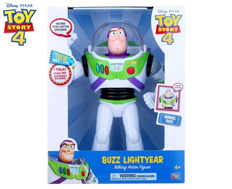 Toy Story 4 Talking Buzz Lightyear Action Figure Multi Au