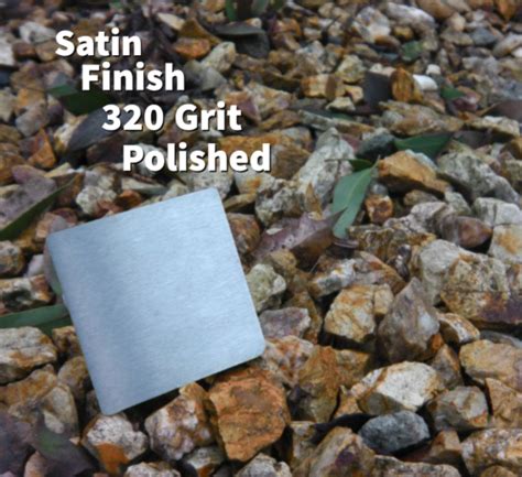 Satin Finish 320 Grit Polished Kent Stainless