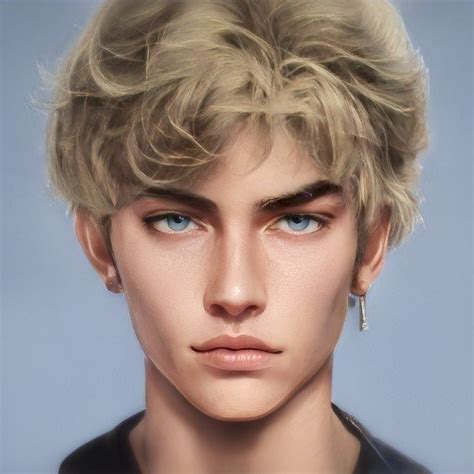 Artbreeder In 2022 Character Portraits Blue Eyes Aesthetic