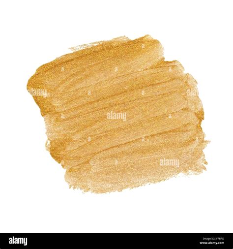 Gold Acrylic Paint Vector Banner Stock Vector Image And Art Alamy