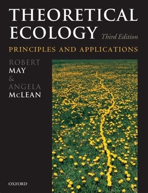 Theoretical Ecology 9780199209989 May Robert Boeken