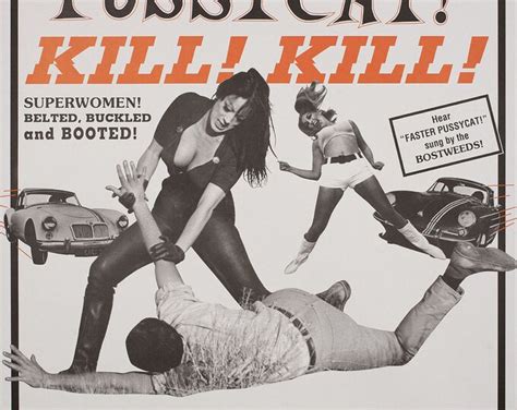 Faster Pussycat Kill Kill R1995 Us One Sheet Poster Etsy