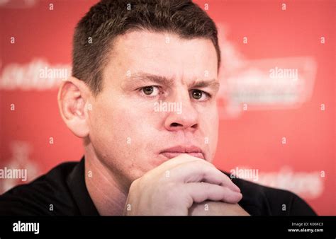 Hull Fc Head Coach Lee Radford During A Press Conference Ahead Of The Challenge Cup Final At