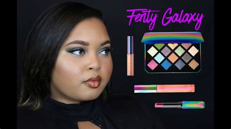Fenty Beauty Galaxy Collection Review Swatches Tutorial Youtube