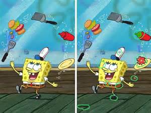 Can You Spot The Difference In These Spongebob Pictures