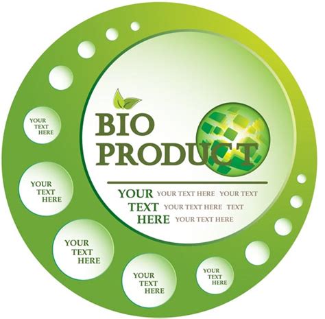 First in latin america and second worldwide: Green eco labels vectors