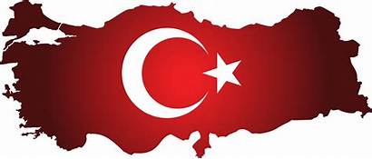 Turkey Flag Country Map Background Vector Digital