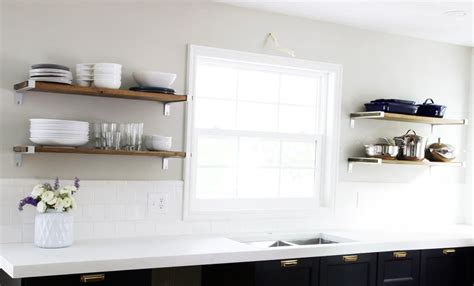 Open kitchen shelf ideas to elegantly enhance your space. Our DIY Reclaimed Wood Open Shelving + Fresh Flowers ...