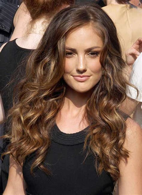 Want to forget about hair hassle for a long time, consider getting a perm. 27 Amazing Hairstyles for Long Curly Hair