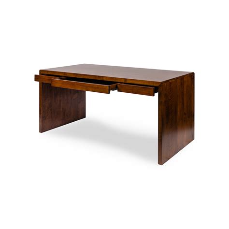 Waterfall Desk Woodcraft Solid Wood Furniture