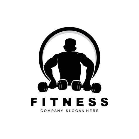 Gym Logo Fitness Logo Vector Design Suitable For Fitness Sports