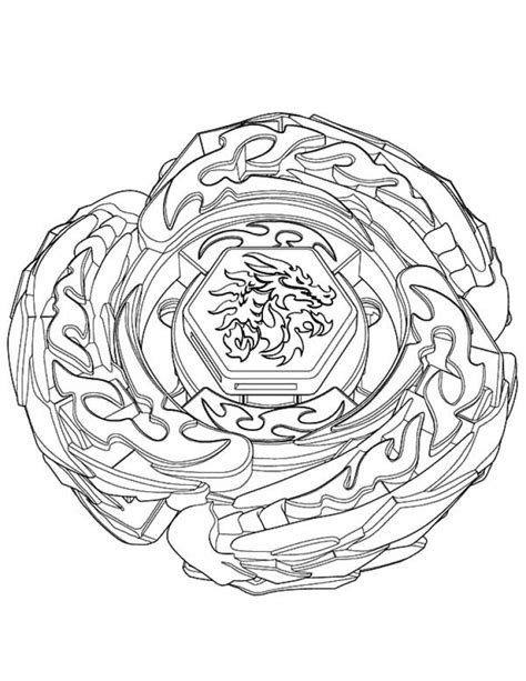 Beyblade Coloring Page Free - 152+ SVG File for Cricut