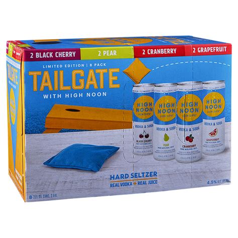 High Noon Tailgate Variety 8pk 12 Oz Cans Applejack