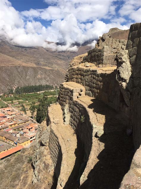 Download Sun Temple Ollantaytambo Sacred Valley Wallpaper | Wallpapers.com