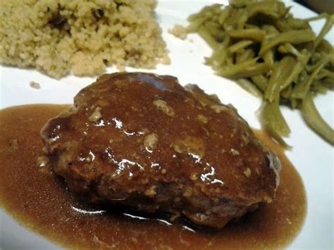 Mine is a little similar to her recipe but i did a huge revamp on it to make it more current and add more of an umami flavor. Grandma's Salisbury Steaks and Gravy Recipe by MsKipper ...