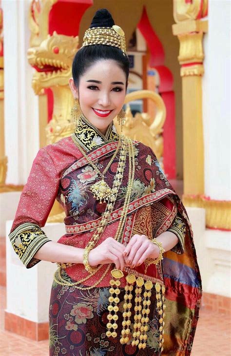 Lao Traditional Clothes Traditional Outfits Traditional Dresses Culture Clothing