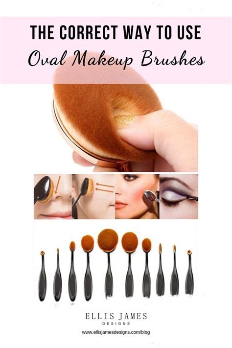 How to apply liquid eyeliner. The Correct Way to Use Oval Makeup Brushes When you're just beginning to use these "spoon brus ...