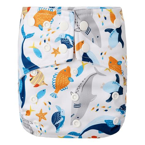 Pocketluier | Sea Animals | HappyBear Diapers | Reviews on Judge.me