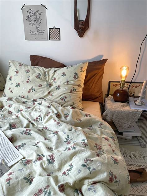 Ever Lasting Floral Vintage Inspired Bedding Set Twin Etsy Cozy