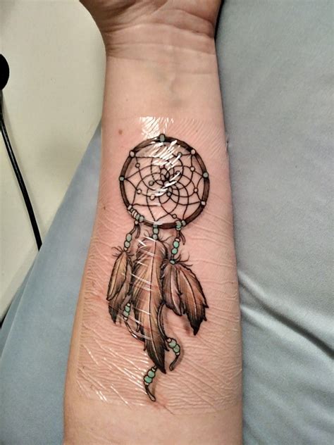 20 Amazing Dream Catcher Tattoo On Lower Arm Image Ideas