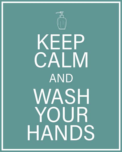 Free Printable Keep Calm And Wash Your Hands Wall Art The Cottage Market