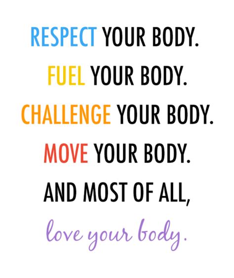 Bodygenuine — Respect Your Body Fuel Your Body Challenge