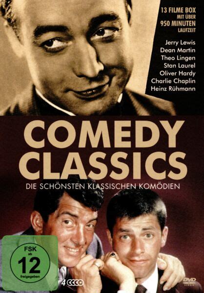 Comedy Classics Die Schönsten Klassischen Komödien [4 Dvds] Hier Online Kaufen Dvd Palace De