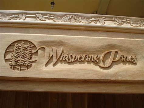 Engraved Wood Signs Wooden Carved All Things Wood Sculptures