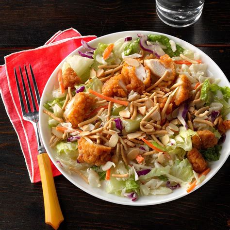 Crunchy Asian Chicken Salad Recipe | Taste of Home