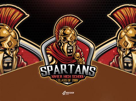 Spartans Mascot Logo Gaming By Mdesign Studio On Dribbble