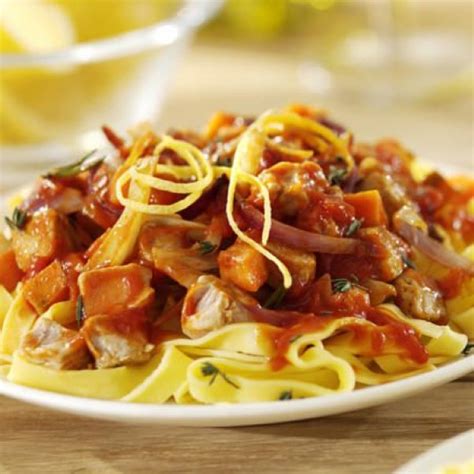 Visstoofpotje van tonijn met Heinz Tomato Creation recept