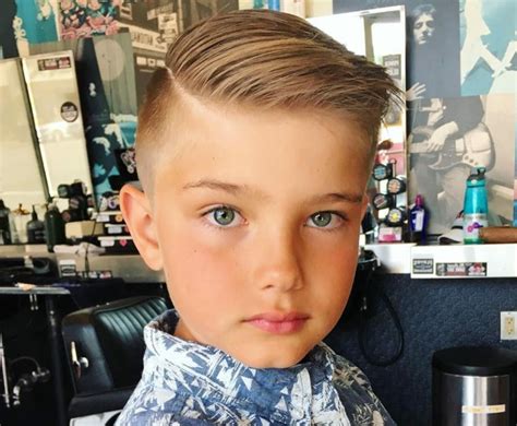 ideas de cortes de pelo para niños modernos en