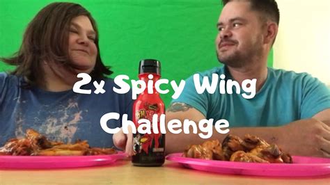 2x Spicy Chicken Wings Challenge Not ASMR YouTube