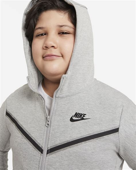 Nike Sportswear Tech Fleece Older Kids Boys Full Zip Hoodie