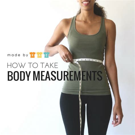 How To Take Body Measurements — Made By Rae