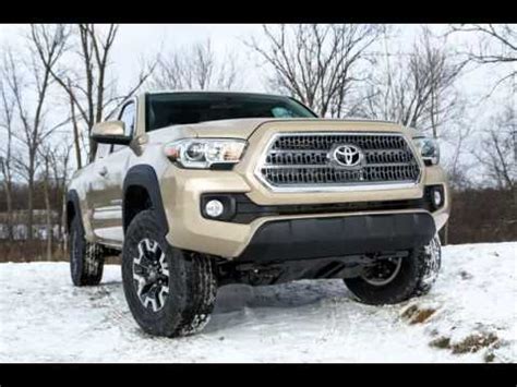 Compare the 2017 toyota tacoma against the competition. 2017 toyota tacoma trd sport double cab 4x4 - YouTube