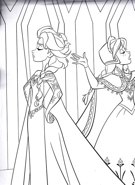 Search through 623,989 free printable colorings at getcolorings. Walt Disney Coloring Pages - Queen Elsa & Princess Anna ...