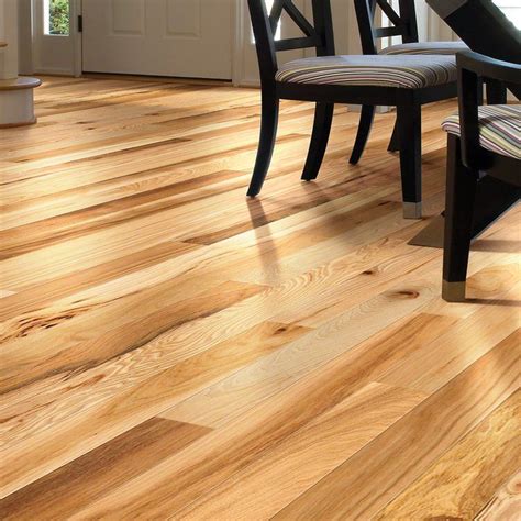 This 6 ¼ wide plank is one of six choices offered in so far as plank width. Cambridge Hickory 3-1/4" Solid Hickory Hardwood Flooring ...