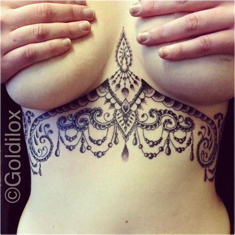 Though the flowers are very feminine, it depicts boldness too. 30 Sexy Under Breast Tattoos You Won't Be Able To Take ...