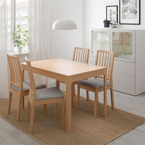 You can also buy together with the chairs as a set. EKEDALEN Extendable table, oak - Online or in-store - IKEA