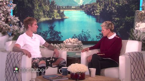 Justin Biebers Interview On The Ellen Degeneres Show 12 5 16 Youtube