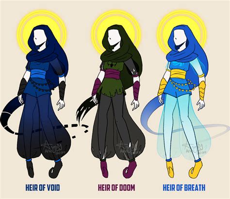 God Tier Redesign Canon Heirs By Angsty Artist On Deviantart