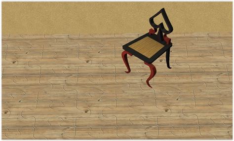 Foxtrot geometric flooring comprised of three geometric pieces, one square piece and two rectangular pieces handcrafted, this japanese puzzle box requires 7 steps to open. puzzle floor | Damask wall, Wooden floor tiles, Flooring
