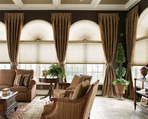 For more decorating ideas around the home, see Ideas for Arched Window Treatments - Home Design Tips
