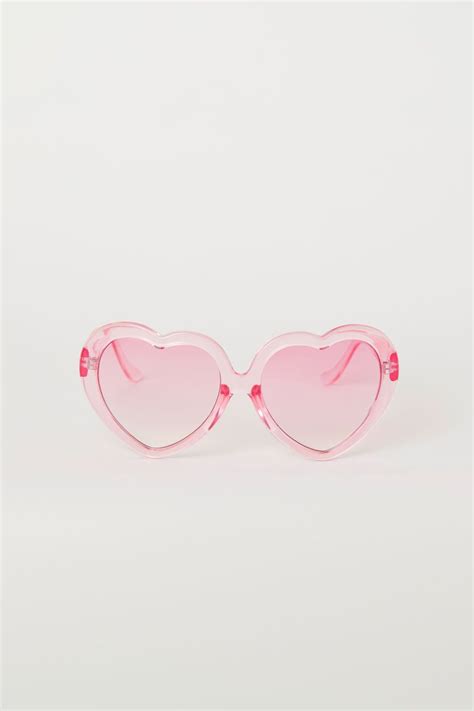 Heart Shaped Sunglasses Light Pink Ladies Handm Rs Heart Shaped