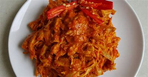 Kubis dapat diolah menjadi berbagai macam hidangan yang lezat. Resep Ayam Suwir Bumbu Rujak oleh Felie Lim - Cookpad