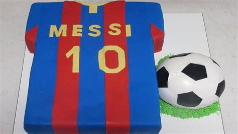 I was particularly pleased with the ball because firstly i haven't done one. Lionel Messi Fondant Cake - Barcelona Cake - Step by Step ...